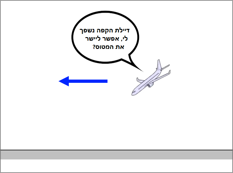 כך נראית טיסה בעולמם הדמיוני של השטוחיסטים