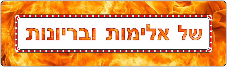 מספיק כבר עם הברבריות הזאת !!